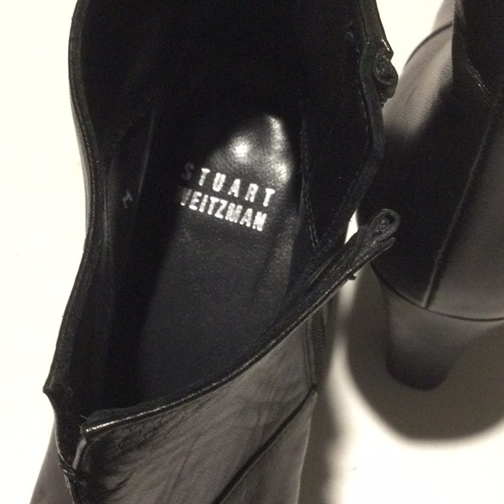 Stuart Weitzman Black Ankle Boot - image 6